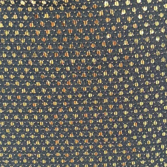 Vince Camuto Gold Sequin Cowl Neck Sleeveless Cocktail Sheath Dress - Size 12 - Picture 3 of 11